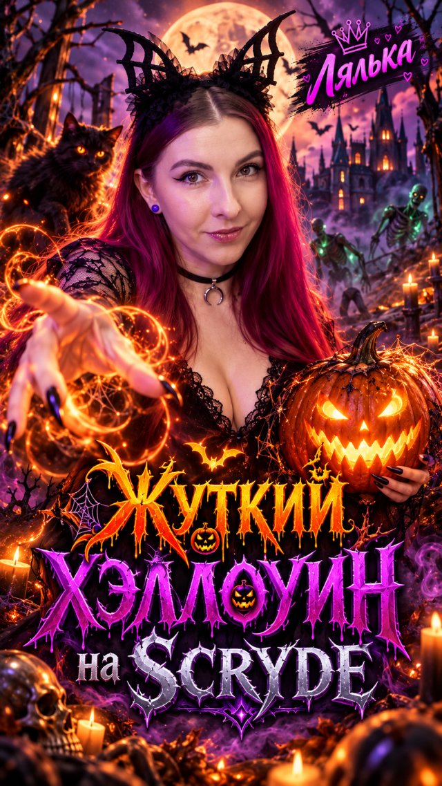 Жуткий Хэллоуин на Scryde