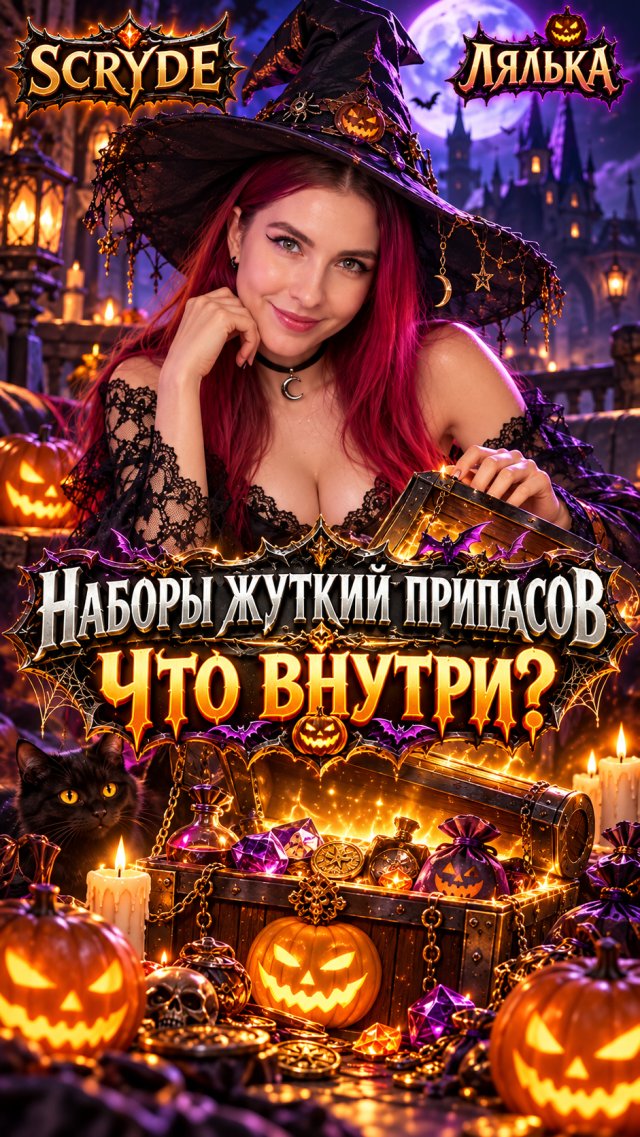 Наборы Жутких Припасов на Scryde! Что внутри?