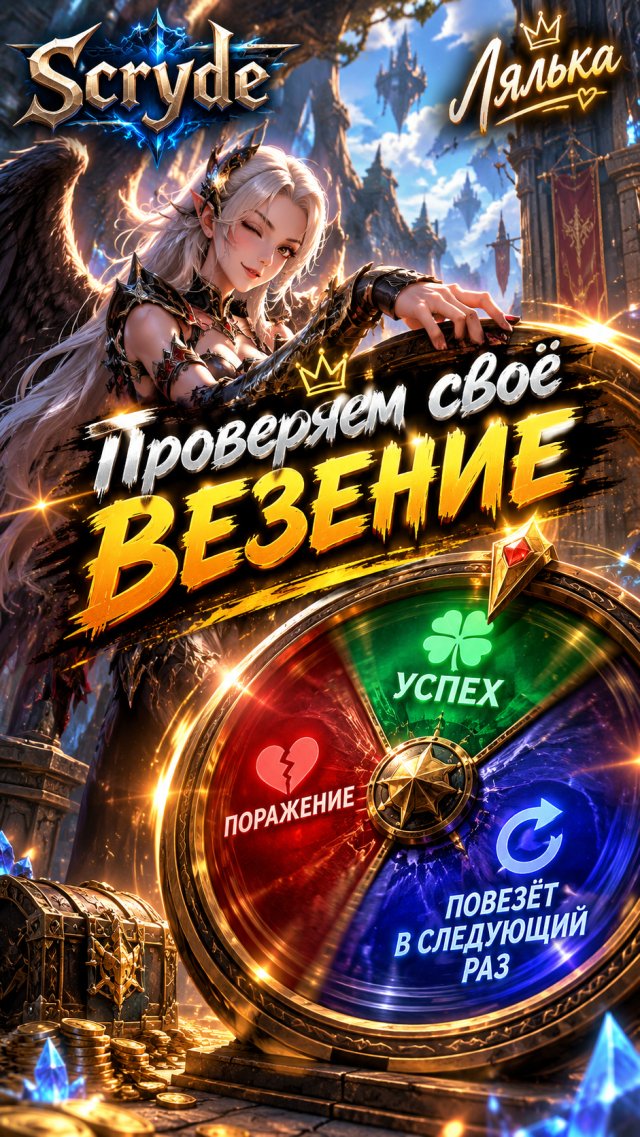 Проверяем Моё Везение на Scryde